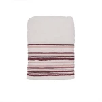 Nova Home Lena, Cotton, Jacquard Towel, Bath Towel, Ivory Color - Nova Home