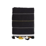 Nova Home Simone, Cotton, Jacquard Towel, Bath Towel, Black Color - Nova Home