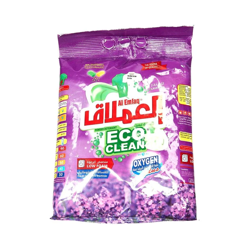 مسحوق غسيل ايكو كلين منخفض الرغوة ، 1.5 كغ، لافندر من العملاق - العملاق