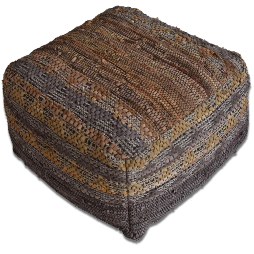 Nova Home Adelphie Puff Seat, Brown Color - Nova Home - Image 2