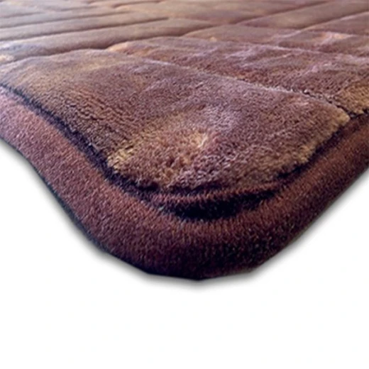 Nova Home Foam Bath Mat, Brown Color - Nova Home - Image 3