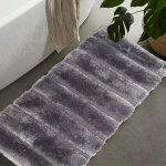 Nova Home Line Pearl Bath Mat, Grey Color - Nova Home