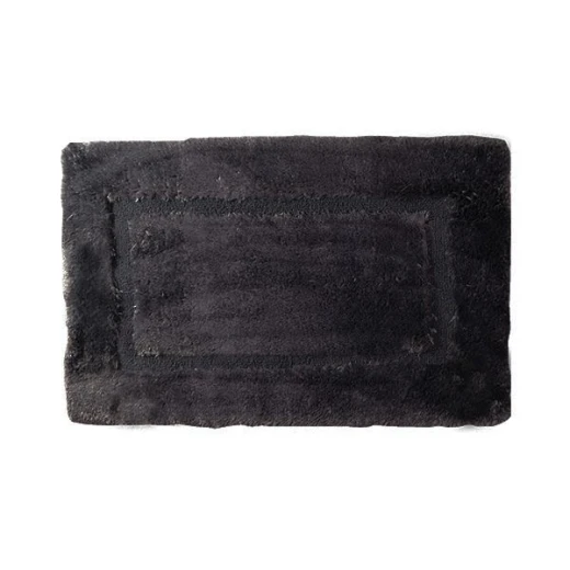 Nova Home Pearl Bath Mat Set 4 Pieces, Black Color - Nova Home - Image 3