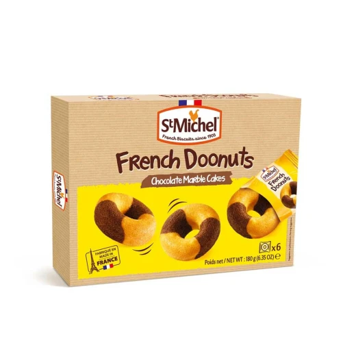 دونات رخامية ، 180 جرام من سانت ميشيل دونات رخامية ، 180 جرام من سانت ميشيل
