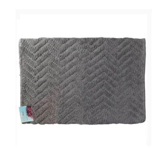 Nova Home Alps Bath Mat, Cotton, Grey Color Nova Home Alps Bath Mat, Cotton, Grey Color