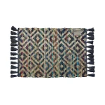 Nova Home Cristal Woven Rug, Blue Color, 70*140 CM - Nova Home