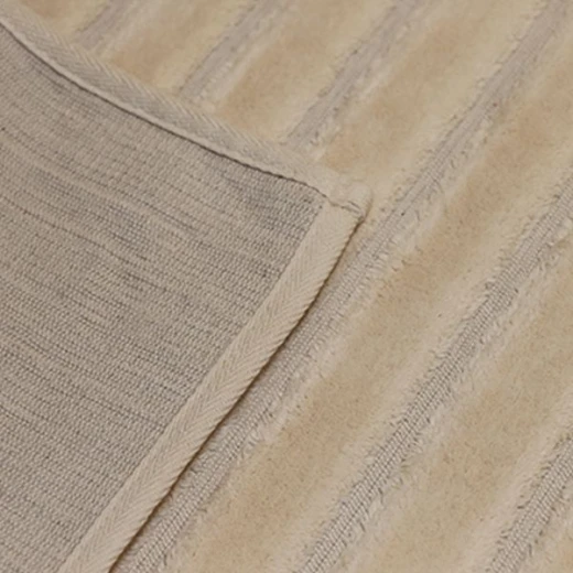 Nova Home Lines Bath Mat, Cotton, Cappuccino Color, 60*100 CM - Nova Home - Image 2