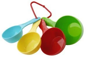 ملاعق قياس 4 قطع بلاستيك من فاكلمان - فاكلمان - Image 2