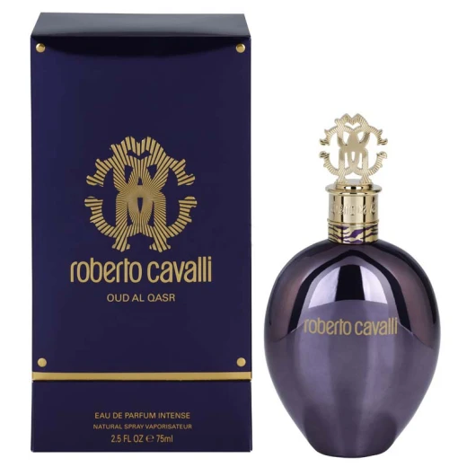 عود القصر عطر أو دي بارفوم للنساء، 75 مل من روبرتو كافالي عود القصر عطر أو دي بارفوم للنساء، 75 مل من روبرتو كافالي