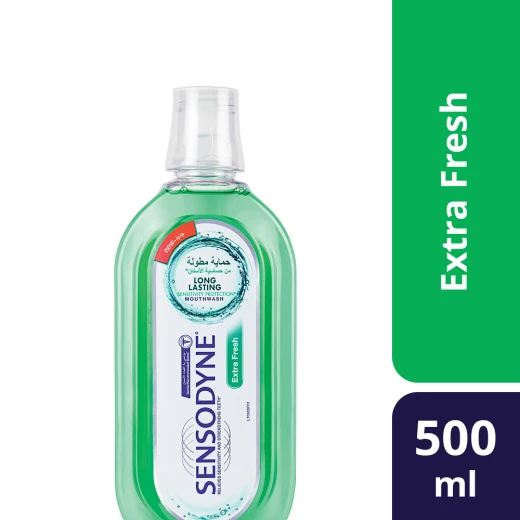 غسول الفم انتعاش زائد ، 500 مل من سنسوداين - سنسوداين - Image 2