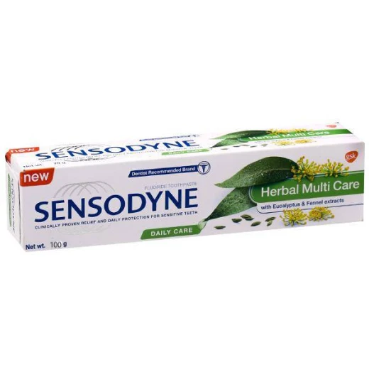 Sensodyne Toothpaste Herbal Multicare, 100 G - Sensodyne - Image 2