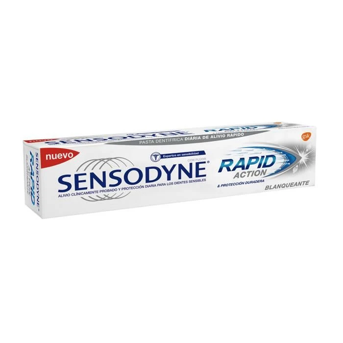 Sensodyne Toothpaste Rapid Action Whitening, 75ml - Sensodyne