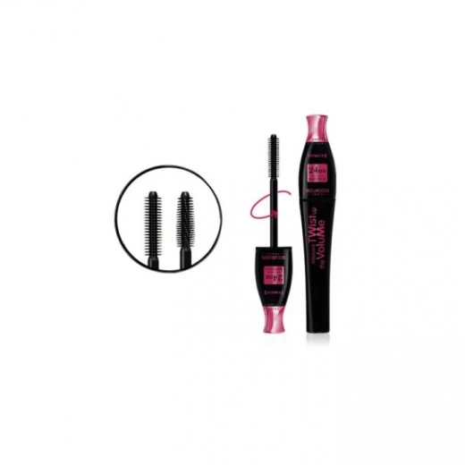 Bourjois Twist Up The Volume Black Mascara 2in1 Lengthening & Thickening No 22 Black Balm 8ml - Bourjois - Image 3