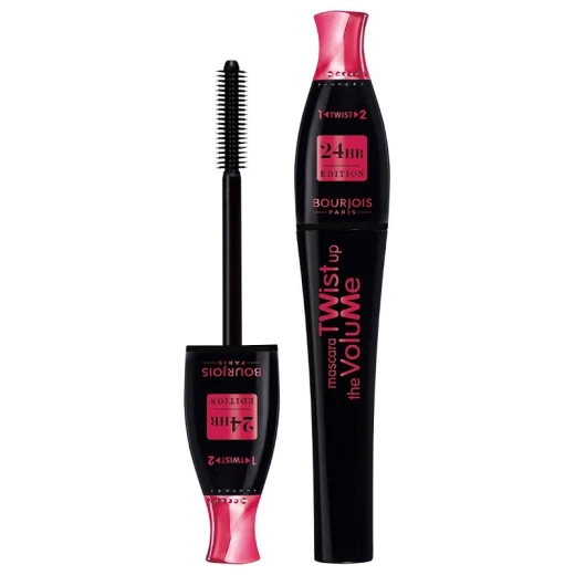 Bourjois Twist Up The Volume Black Mascara 2in1 Lengthening & Thickening No 22 Black Balm 8ml