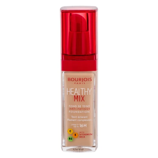 Bourjois Paris Healthy Mix Anti Fatigue Foundation, Light Beige Color, Number 53