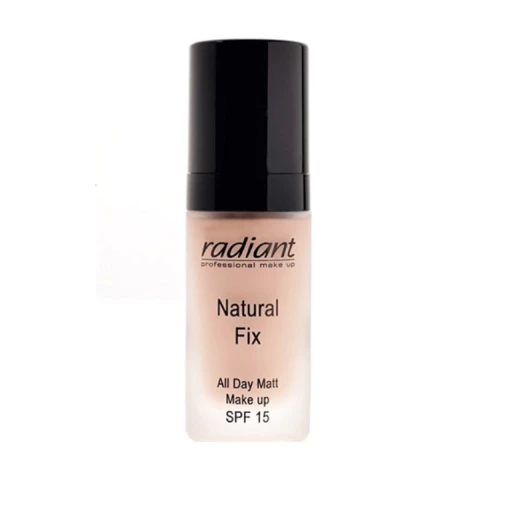 Radiant Professional Natural Fix Matte Cream Foundation SPF 15 High Coverage Long Wear Face Makeup Radiant Professional Natural Fix Matte Cream Foundation SPF 15 High Coverage Long Wear Face Makeup