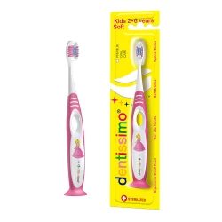 Dentissimo Soft Toothbrush for Kids, 2-6 Years, Pink Color