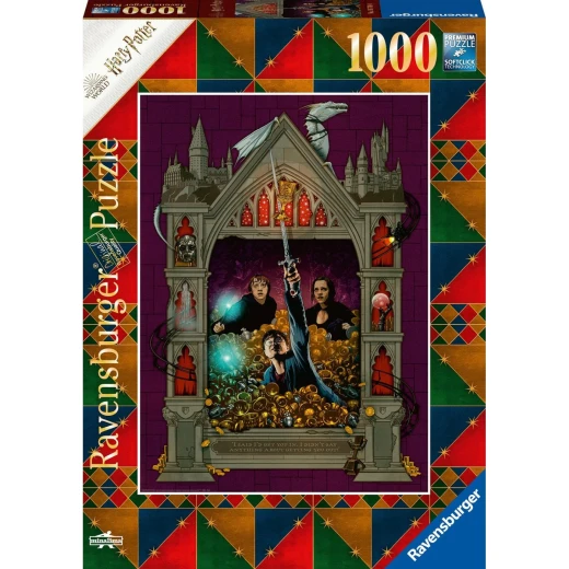 لعبة الأحجية بتصميم هاري بوتر الجزء الاول 1000 قطعة من رافنسبرغر لعبة الأحجية بتصميم هاري بوتر الجزء الاول 1000 قطعة من رافنسبرغر