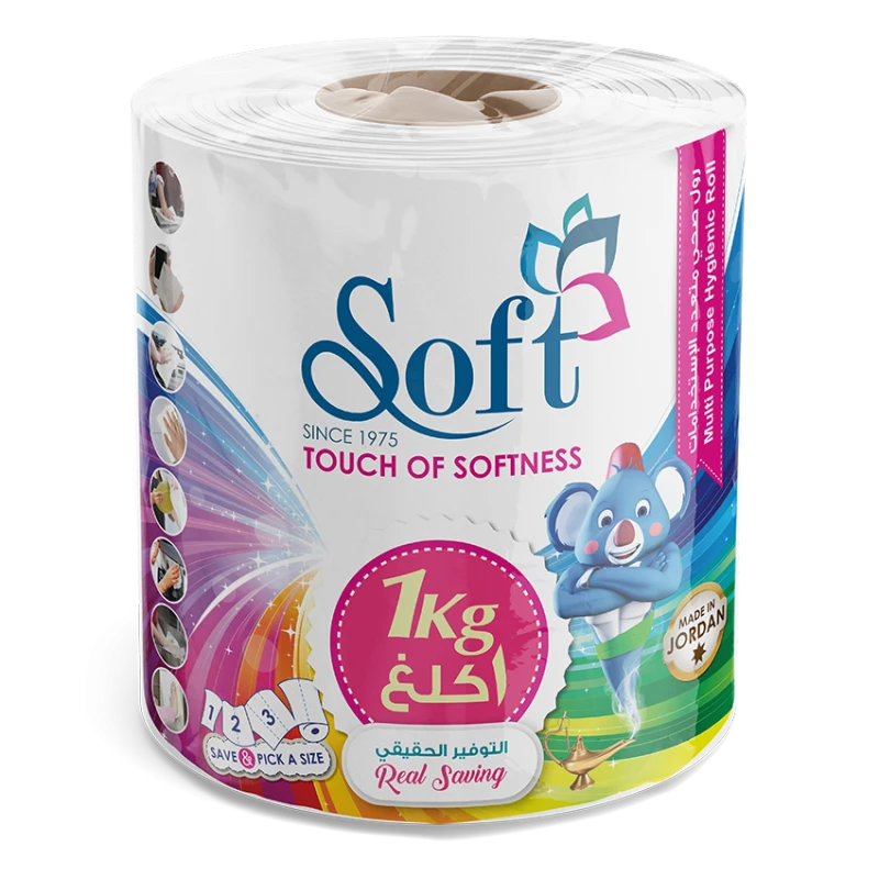 مناديل متعددة الاستخدام, 1 كغم , من سوفت - سوفت