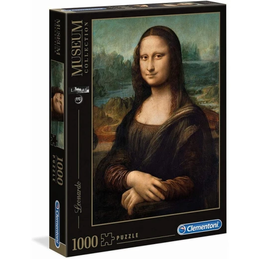 لعبة الأحجية بتصميم الموناليزا , 1000 قطعة من كليمنتوني