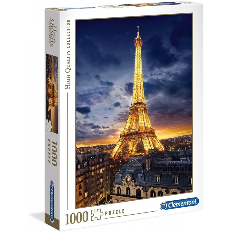 أحجية بتصميم برج إيفّل, 1000 قطعه من كليمنتوني - كليمنتوني