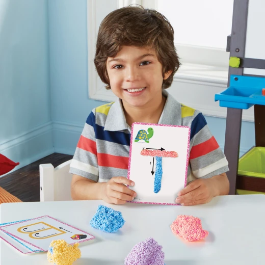 Educational Insights Playfoam Shape & Learn Alphabet Set for Preschoolers Sensory ABC Toys - Educational insights - Image 3