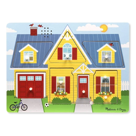 Melissa & Doug Around the House Sound Puzzle Melissa & Doug Around the House Sound Puzzle