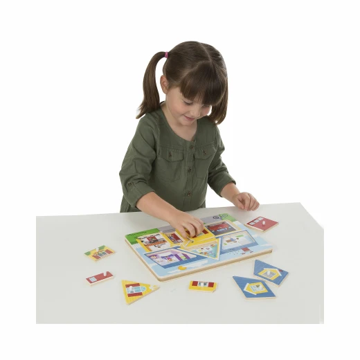 Melissa & Doug Around the House Sound Puzzle - Melissa &amp; Doug - Image 2