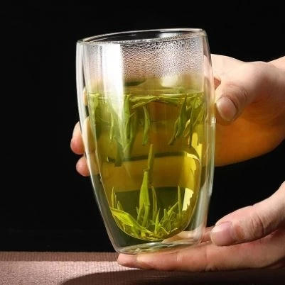 كأس زجاجي مزدوج الجدار, 450 مل - Image 3