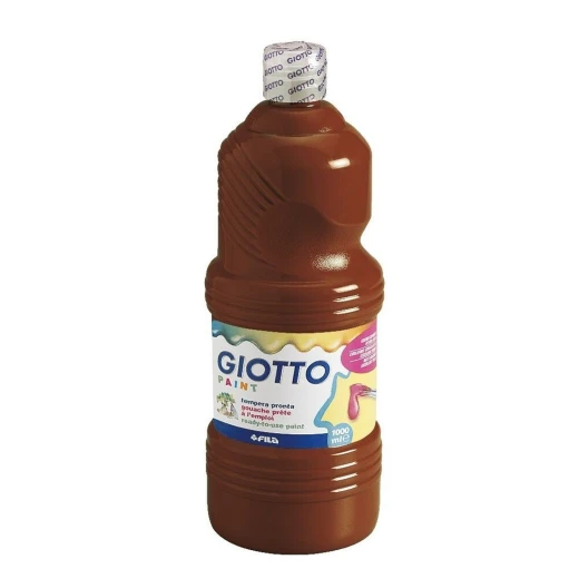 Giotto Gouache Ready to Use ,1000 ml ,Brown Giotto Gouache Ready to Use ,1000 ml ,Brown