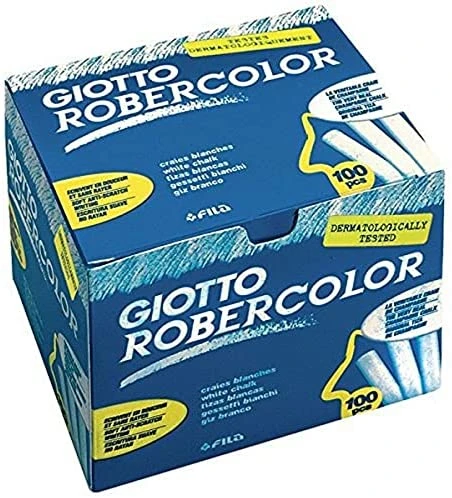 Giotto Robercolor Chalk, White, Pack of 100 - Giotto - Image 3