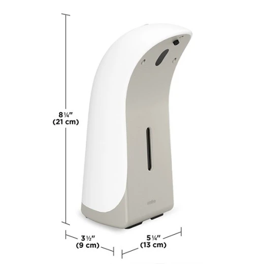 Umbra Droplet Liquid Soap Dispenser, 350 Ml, White Color - Umbra - Image 4