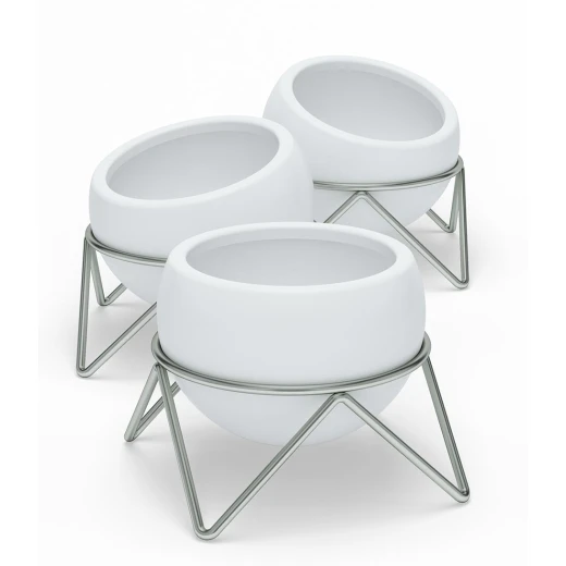 Umbra Posty Planter, White Color, 3 Pieces Umbra Posty Planter, White Color, 3 Pieces