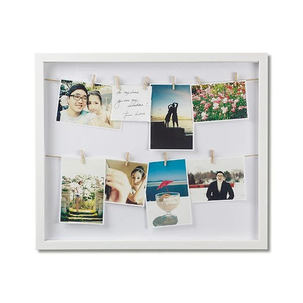 Umbra Clothesline Photo Frame, White - Umbra
