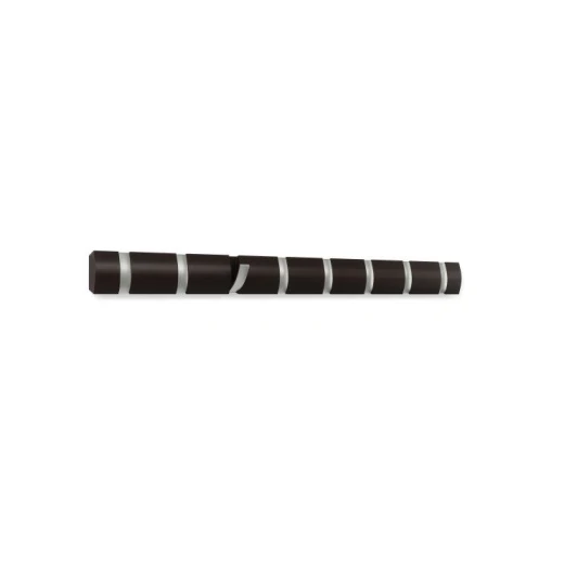 Umbra flip hooks wall rail, espresso color Umbra flip hooks wall rail, espresso color