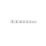 Umbra flip hooks wall rail, white color - Umbra