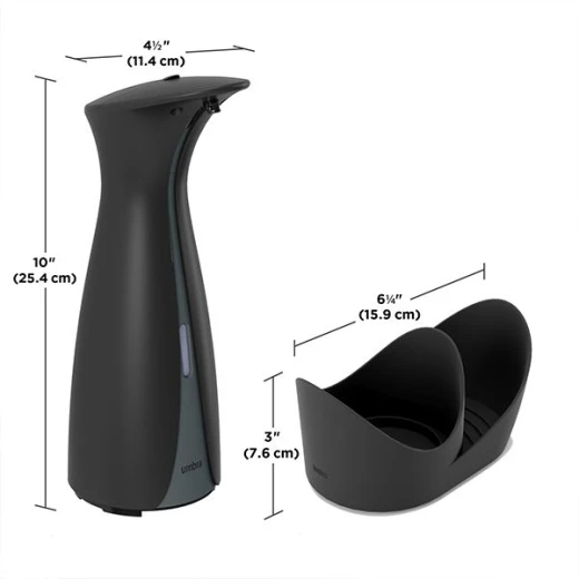 Umbra Soap Dispenser Otto Touch-Free, Black Color, 250 Ml - Umbra - Image 4