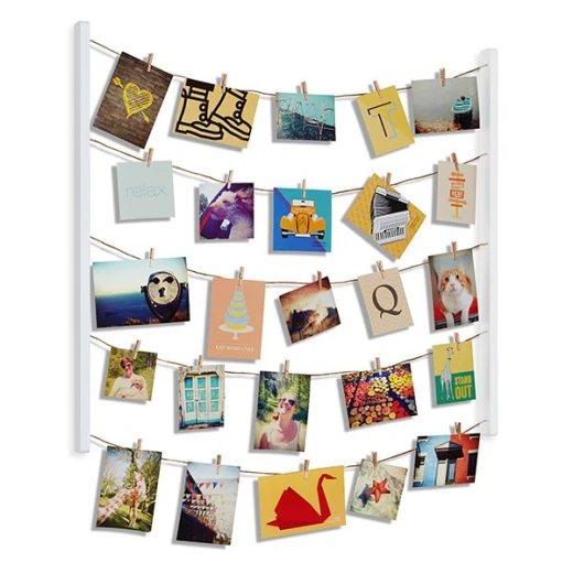 Umbra Hangit Photo Frame, White Umbra Hangit Photo Frame, White
