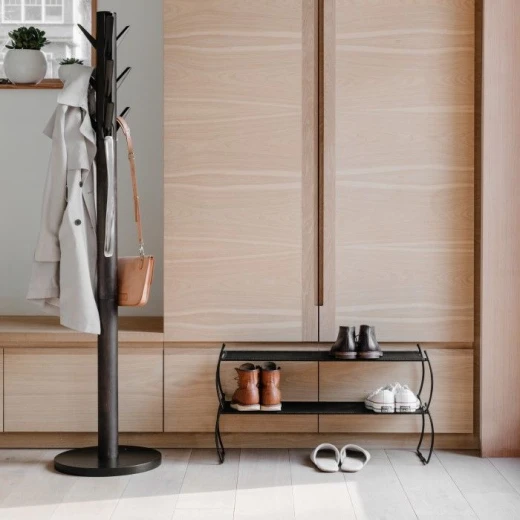 Umbra flapper coat hanger, walnut color - Umbra - Image 3
