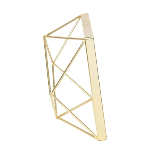 Umbra square photo frame, gold 4*6 cm - Umbra - Image 3