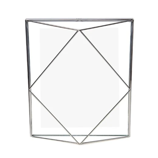 Umbra square photo frame, silver 8*10 cm - Umbra - Image 3