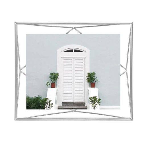 Umbra square photo frame, silver 8*10 cm - Umbra - Image 2