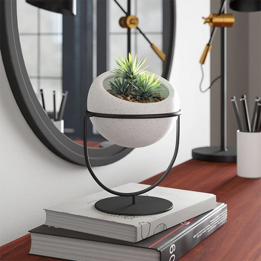 Umbra Plant Holder Pot, White - Umbra - Image 4