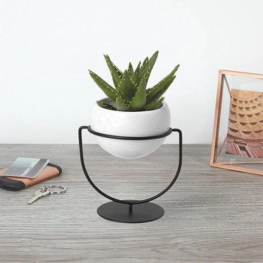 Umbra Plant Holder Pot, White - Umbra - Image 2