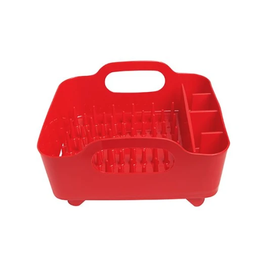 Umbra tub dish drying rack, red - Umbra - Image 3