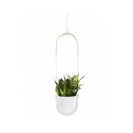Umbra Flower Pot, White Color - Umbra