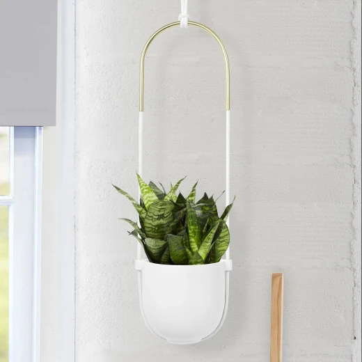 Umbra Flower Pot, White Color - Umbra - Image 2