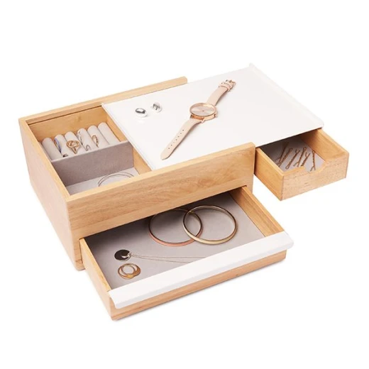 Umbra Jewelry Box, Beige Color - Umbra - Image 6