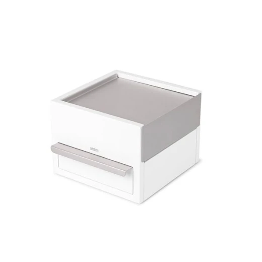 Umbra Mini Jewelry Box, White and Grey Color - Umbra - Image 4