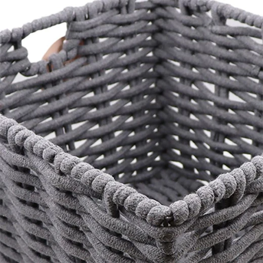 Weva taylor cotton storage basket ,charcoal - Weva - Image 2